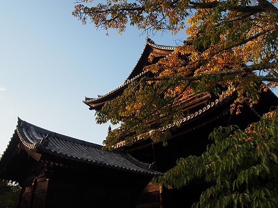 2014年秋の京都　南禅寺。