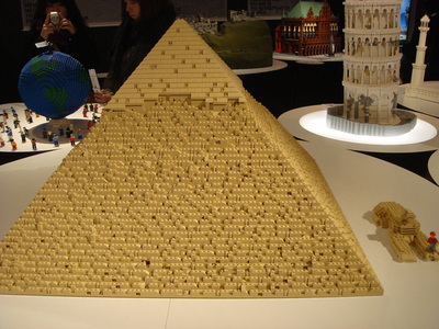 レゴブロックで造った「世界遺産」