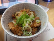 「正田食堂」えび塩そば+焼き豚飯 「正田食堂」えび塩そば+焼き豚飯