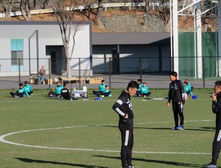 松本山雅FCの練習を観てきました♪
