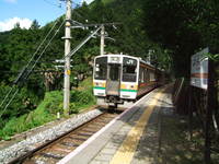 飯田線秘境駅なかいさむらいまで行ったぜい。
