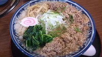【 さくら木 】 長野市東和田 『こってり中華そば 800円』