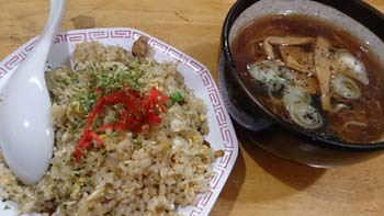 【 こばやし食堂 】 長野市吉田 『炒飯セット 700円』