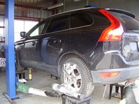 XC90 タイヤ内ベリなアライメント@長野市
