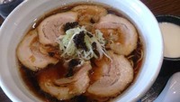 さくら木@長野市東和田 『限定 たまり醬油のチャーシューメン 880円』