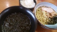 【駅前食堂　らいく】 小布施町 「塩つけ麺 700円」