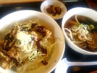 笑楽亭 @長野市三輪 「日替りランチ 800円」