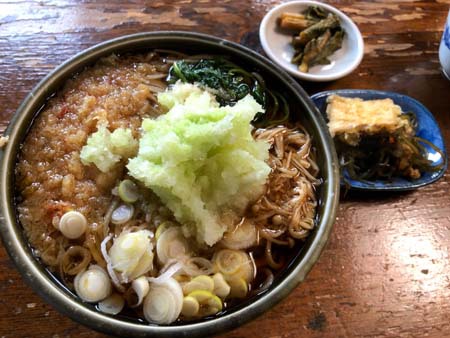 山喜屋@長野市七瀬中町 「おろしそば」