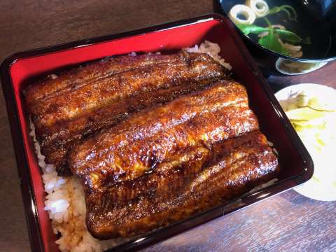 うなぎ料理 た幸「うな重 肝吸付」@須坂市墨坂