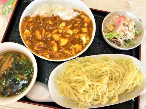 たな華 「20食限定日替り定食」@長野市大豆島