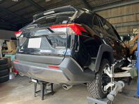 RAV4 ハイリフト後のアライメント@長野市