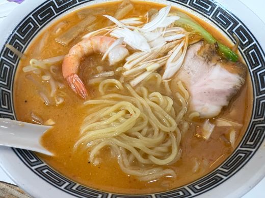 栄飯店「四川風ラーメン」@長野市北堀