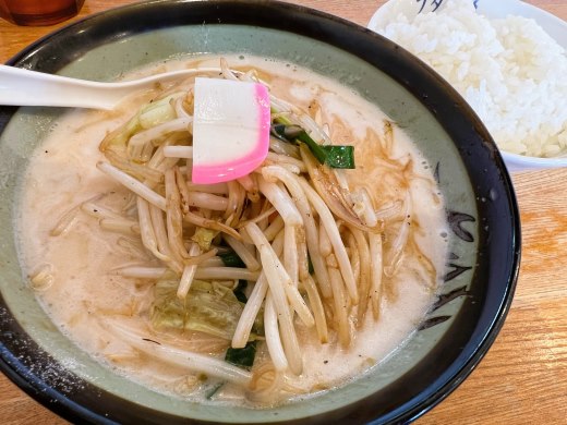 フタツメ「濃厚野菜スープ+ライス（普）」@長野市青木島町