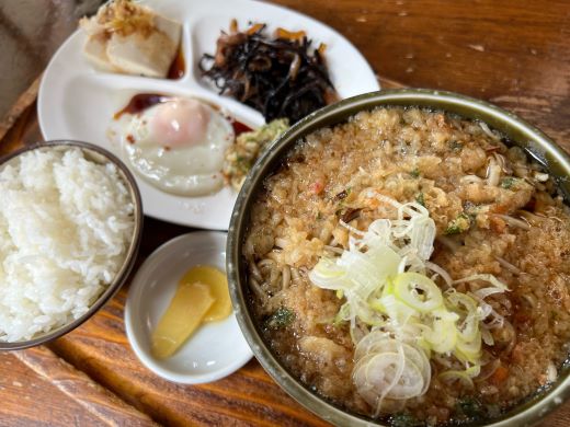 山喜屋「そば定食」@長野市七瀬中町