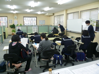 高校入試直前…