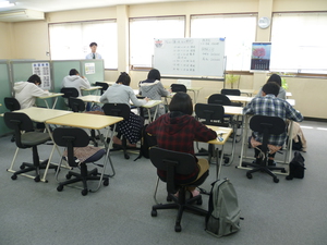 なが模試実施中！