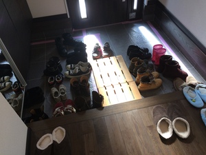 今日は完成現場見学会の初日！！
