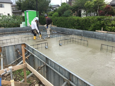 家を支える大事な基礎