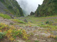 黒斑山と高峰温泉