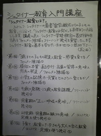 シュタイナー教育セミナー参加