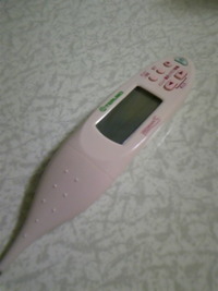 お気に入りの基礎体温計^。^♪