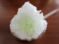 わさびかき氷  いちごスムージー 大王わさび農場