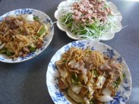 男の焼きそば