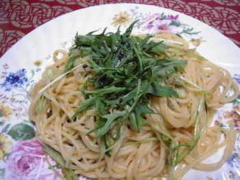 ポッロ味噌パスタ