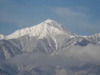 今日の常念岳