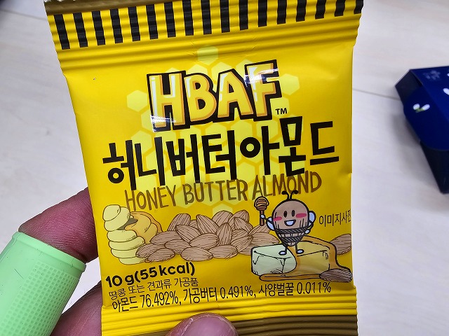 韓国のお土産　ＨＢＡＦ　バラエティ １１　Ｆｌａｖｏｒｓ