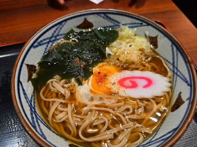 湯の華銭湯　瑞祥松本館　手打ちきのこおろし蕎麦