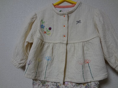 ベビー服送ったよ