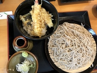 お得な「蕎麦＆天丼セット」 ☆ 信州蕎麦 誉