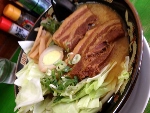 角煮ラーメンミニ＠熊本ラーメン桃太郎