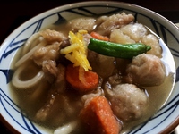 ごろごろ野菜の揚げだしうどん☆丸亀製麺