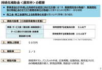来年度の持続化補助金が発表となってます（特別枠が3つもありますが…）