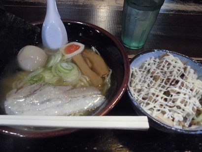 『じゃげな』塩ラーメンセット