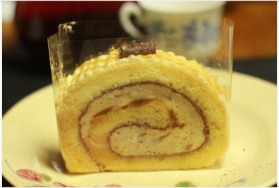 ぷちろーるのロールケーキ♪