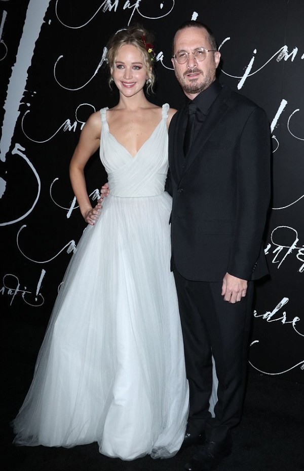 Jennifer Lawrence et Darrens Aronofsky