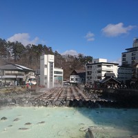 名物！『湯畑』 草津温泉