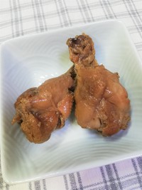 鶏手羽元の照り煮