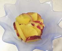 さつまいもとリンゴの重ね煮