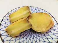 さつまいものチーズはさみ揚げ