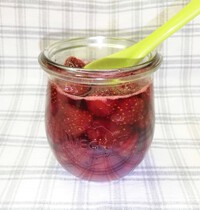 いちごのシロップ煮