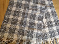 なんと網代織りで布巾を織られました