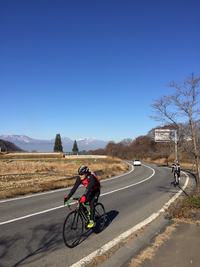 【個人ライド　須坂くだもの街道～道の駅北信州やまのうち　2015/12/09】