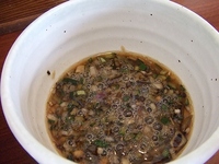 そうげんラーメン　～限定メニュー　冷たいつけ麺～
