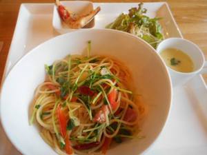 カフェぴあっとでパスタランチ☆長野市箱清水