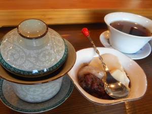 台湾茶館　珠露でプーアール茶☆長野市善光寺