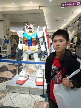 ブルー小隊長の無貌な冒険 ガンプラ エキスポ松本パルコ